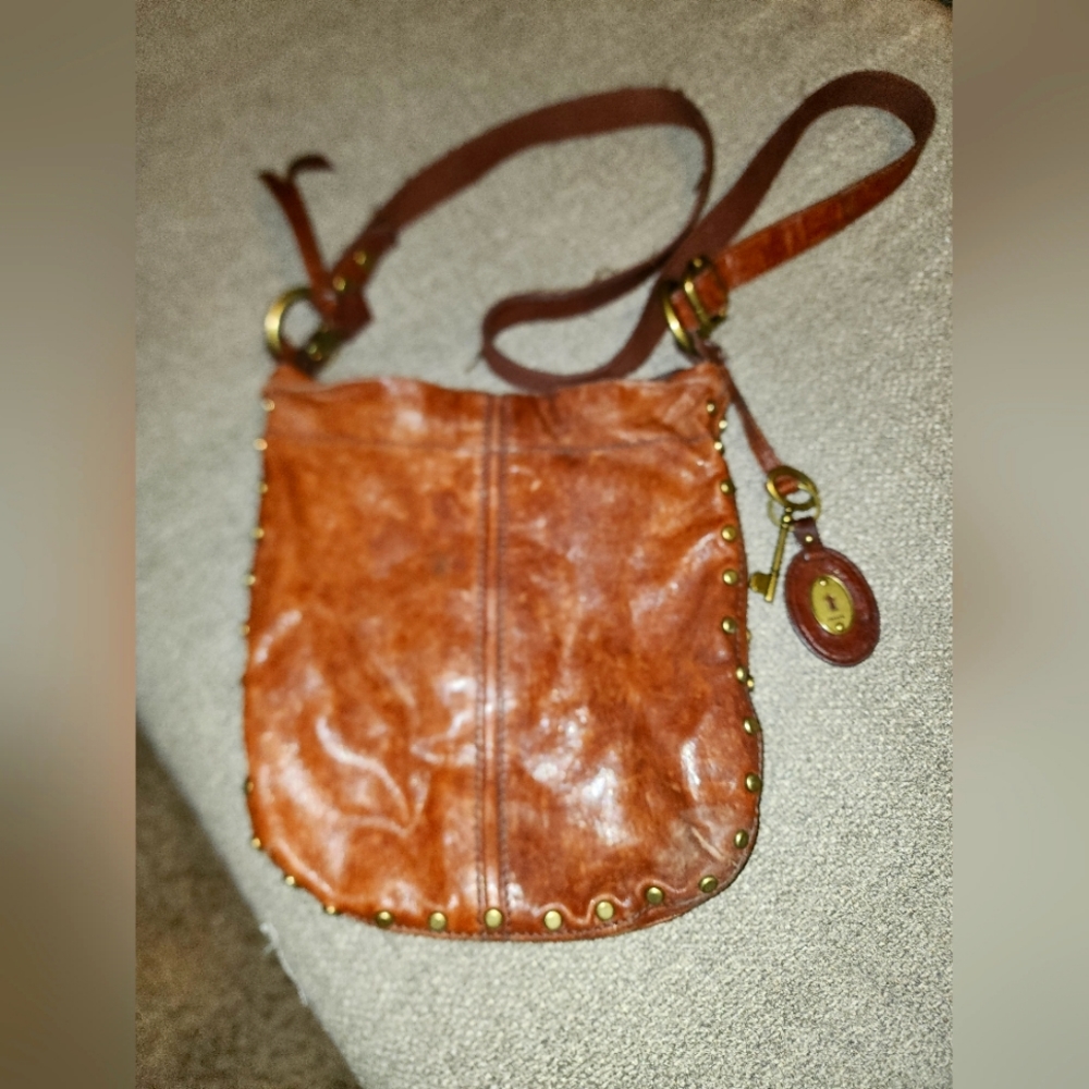 Fossil Leather Hobo Bag